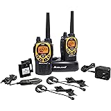 Midland - GXT1030VP4, 50 Channel GMRS Two-Way Radio - Up to 36 Mile Range Walkie Talkie, 142 Privacy Codes, Waterproof, NOAA Weather Scan + Alert (Pair Pack) (Black/Yellow)