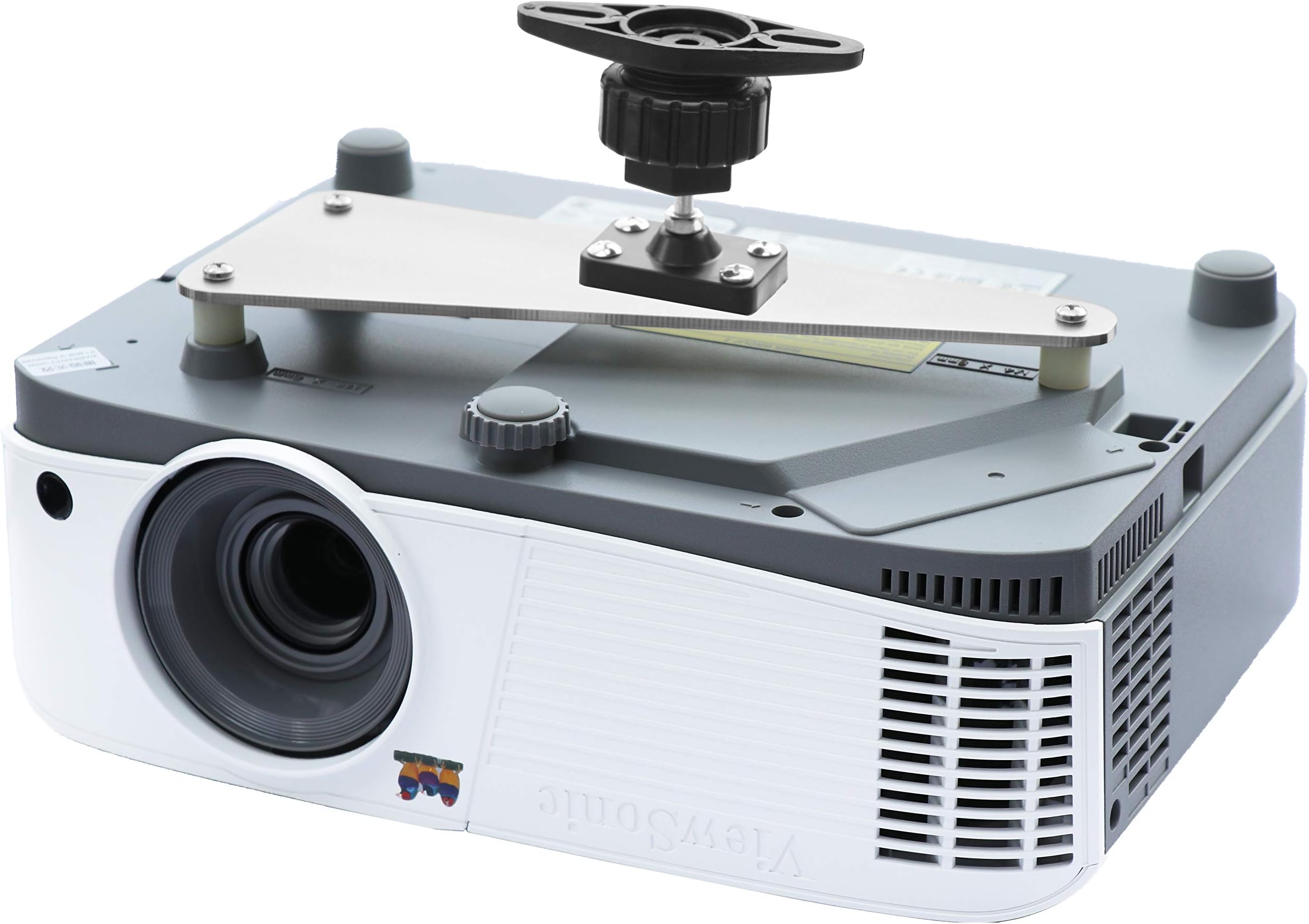 Projector Ceiling Mount Compatible with ViewSonic PJD5151 PJD5153 PJD5155 PJD5250 PJD5253 (4-Inch Extension)