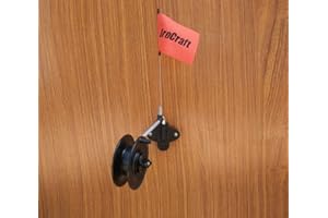 Brocraft Ice Fishing Rattle Reel Wall Mount/Ice Fishing House and shanty Reel/Tip- up