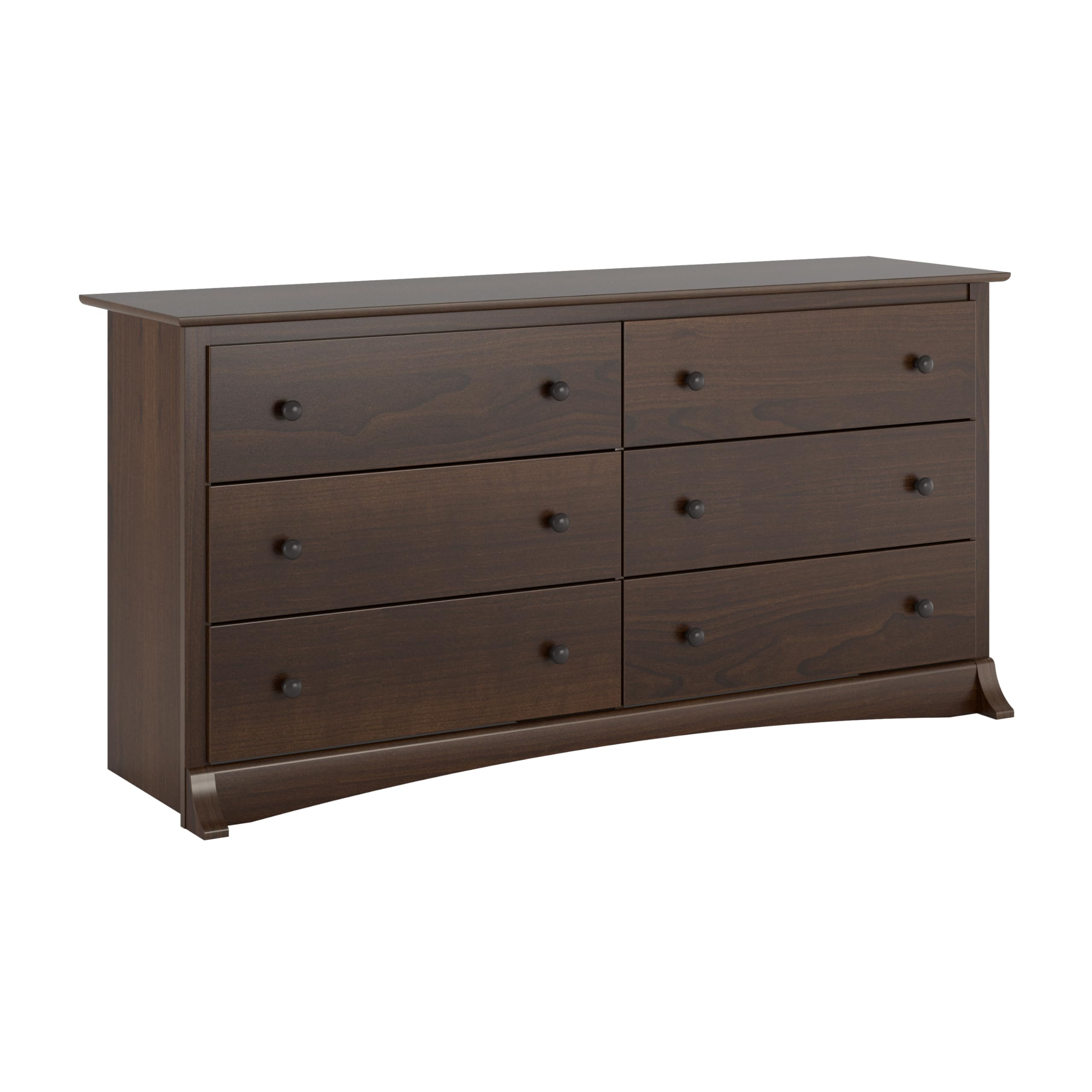 Photo 1 of **HEAVY**Prepac EDC-6330-K Fremont Espresso 6 Drawer Dresser