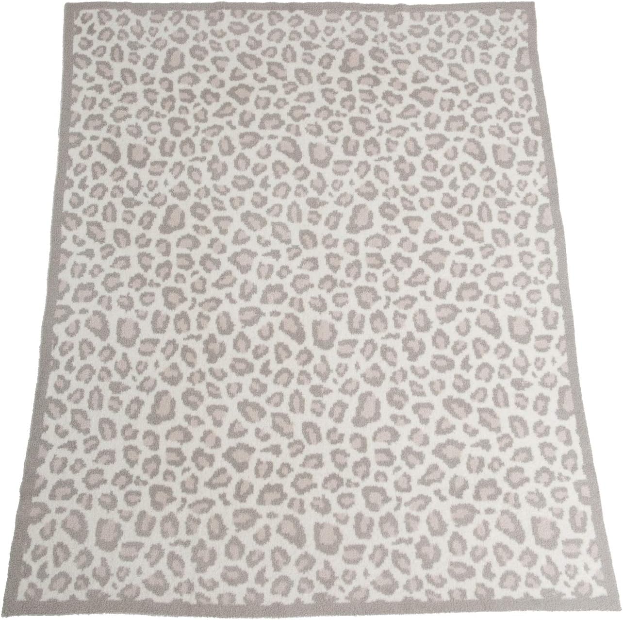 Barefoot Dreams CozyChic Safari Blanket Cream Multi Home