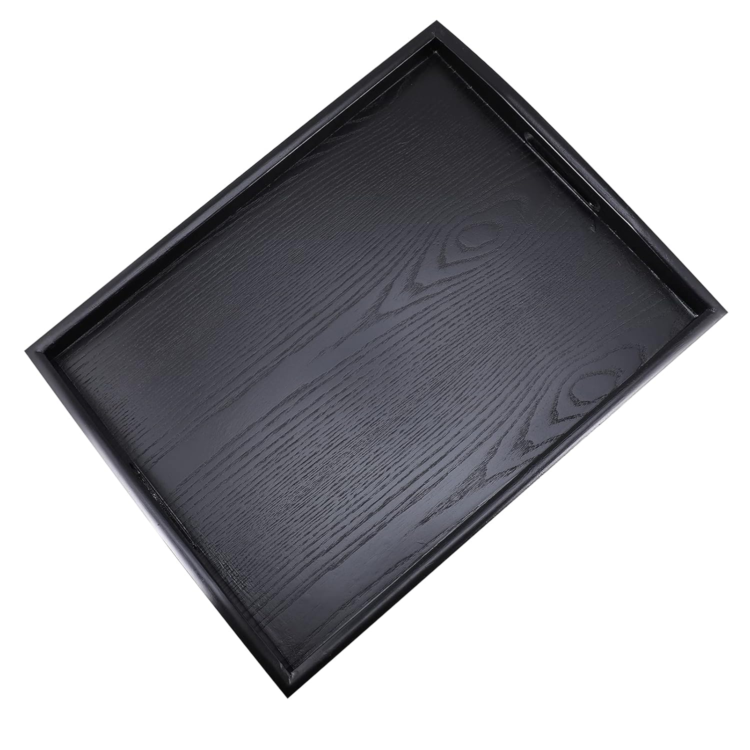 large black wooden tray