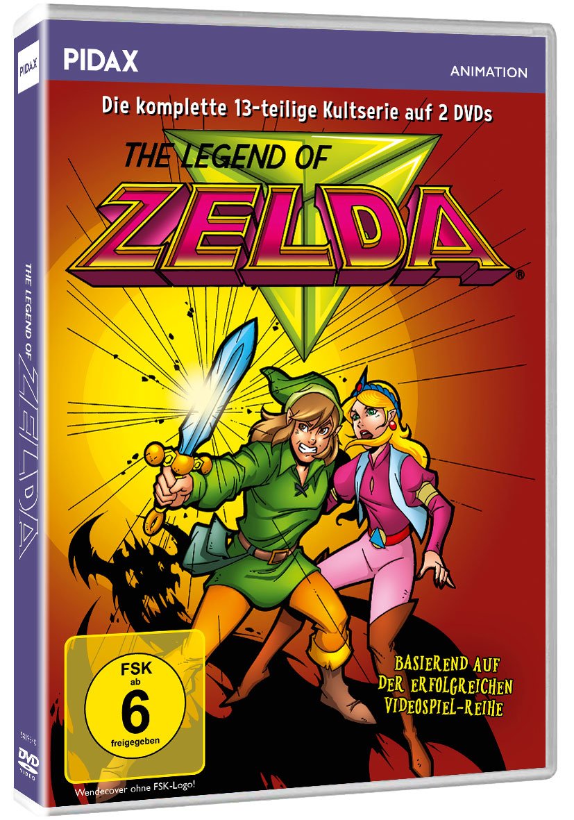 The Legend of Zelda / Die komplette 13-teilige Kultserie (Pidax Animation) [2 DVDs] 2