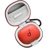 RLSOCO Hard Case for Anker Soundcore P20i/Life P3 Noise Cancelling Wireless Bluetooth Earbuds (Black)