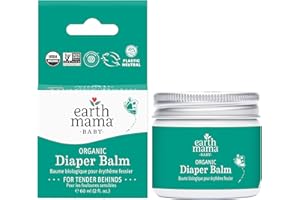 Earth Mama Organic Baby Diaper Balm, 60ml