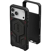 URBAN ARMOR GEAR UAG Designed for iPhone 17 Pro Max Case Monarch Pro - Compatible with MagSafe Military Grade Protective Cover, Kevlar Black