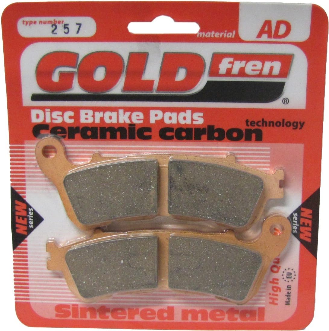 Honda CBF 1000 A (ABS) (UK) 2006-2013 Brake Disc Pads Goldfren - Front Right (Pair)