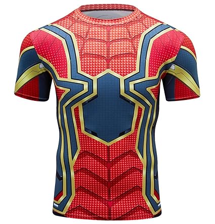 Cody Lundin Film Version Superhelden Shirt Herren Sport Fitness Jogging Kompression T-Shirt Spider Held Engen T-Shirt