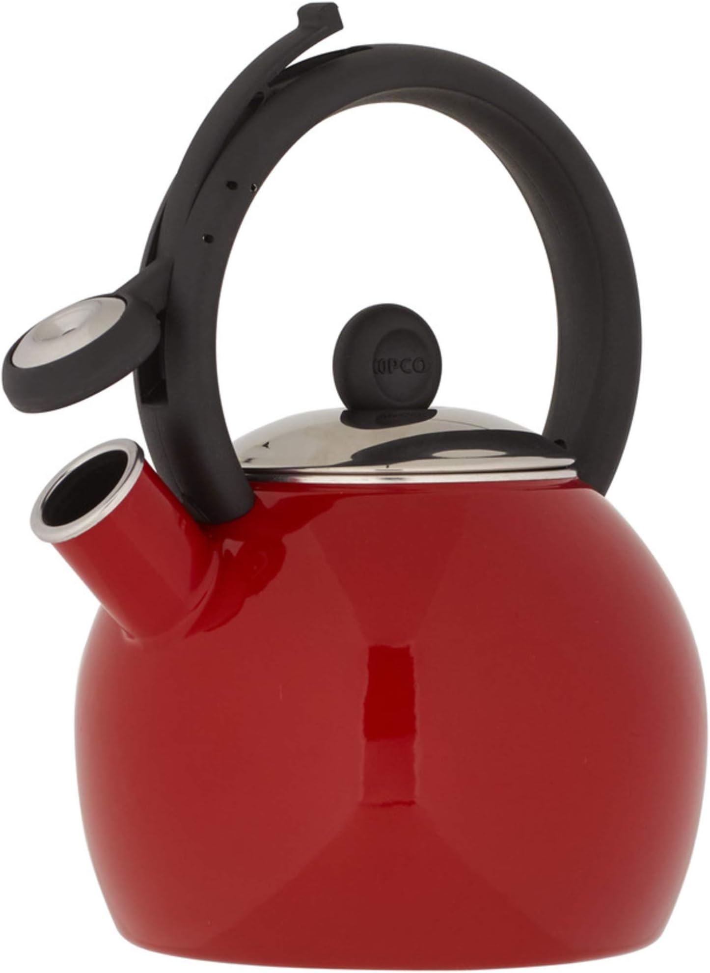 Copco Vienna Tea kettle, 1.5 quart, red