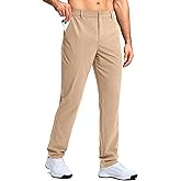 G Gradual Mens Golf Pants Stretch Dress Casual Pants 30"/32"/34" Lightweight Work Travel Slacks for Men with 4 Pockets