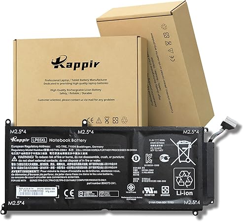 Amazon Com Boweirui Lp03xl Laptop Battery Replacement For Hp Envy M6 P M6 P113dx M6 P013dx Envy 15t Ae 15t Ae000 Tpn C121 Tpn C122 Tpn C124 Series Hstnn Db6x 805094 005 804072 241 11 4v 55wh Computers Accessories