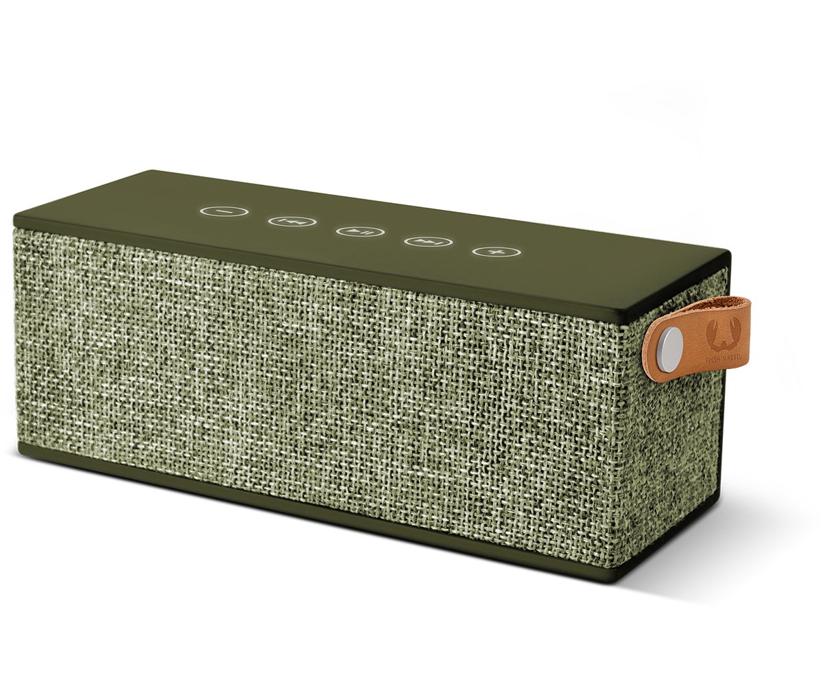 rockbox brick fabriq edition bluetooth speaker