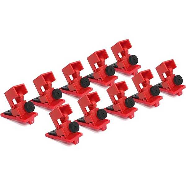 Universal Tagout Kit 10-Piece Circuit Breaker Lockout Kit - Universal ...