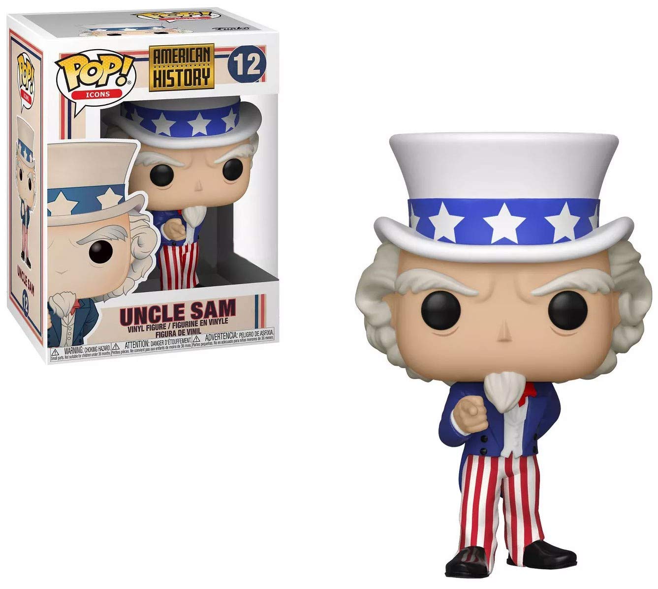Funko Pop Icons American History #12 Uncle Sam Exclusive