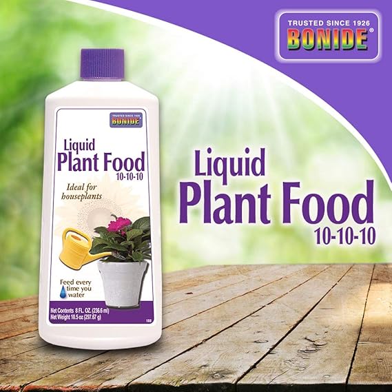 Amazon Com Bonide Bnd108 Liquid Plant Food 10 10 10 Soil Fertilizer 8 Oz Liquid Plant Fertilizer Garden Outdoor