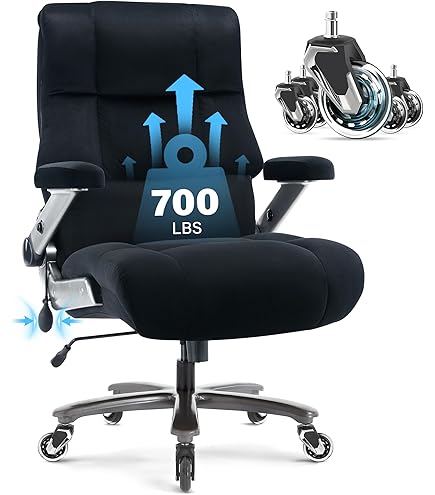 Amazon.com: Fabric Big and Tall Office Chair 700lbs-High