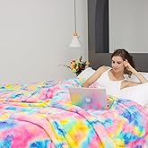 MUGD Fleece Blanket Pink Throw Blanket Throw Blanket for Couch Soft Lightweight Plush Cozy Microfiber Blankets