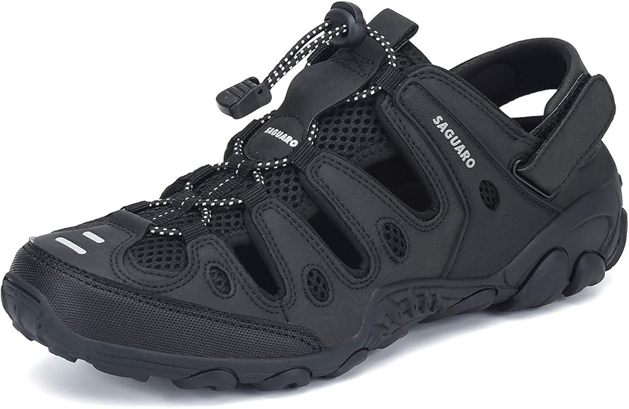 closed toe water hiking shoes