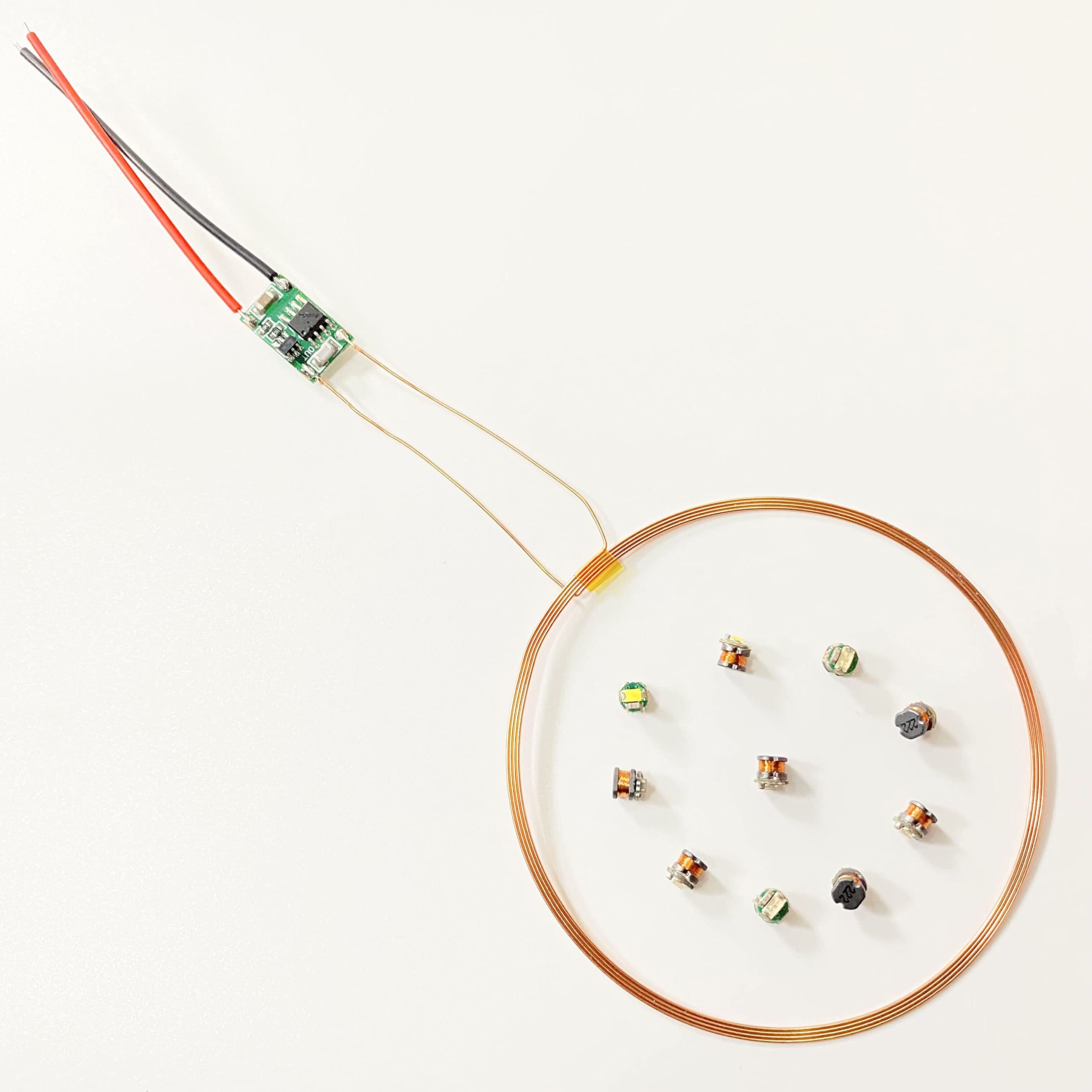 Mua 80mm Long Distance 5V Wireless LED Coil Inductive Coil and Ten