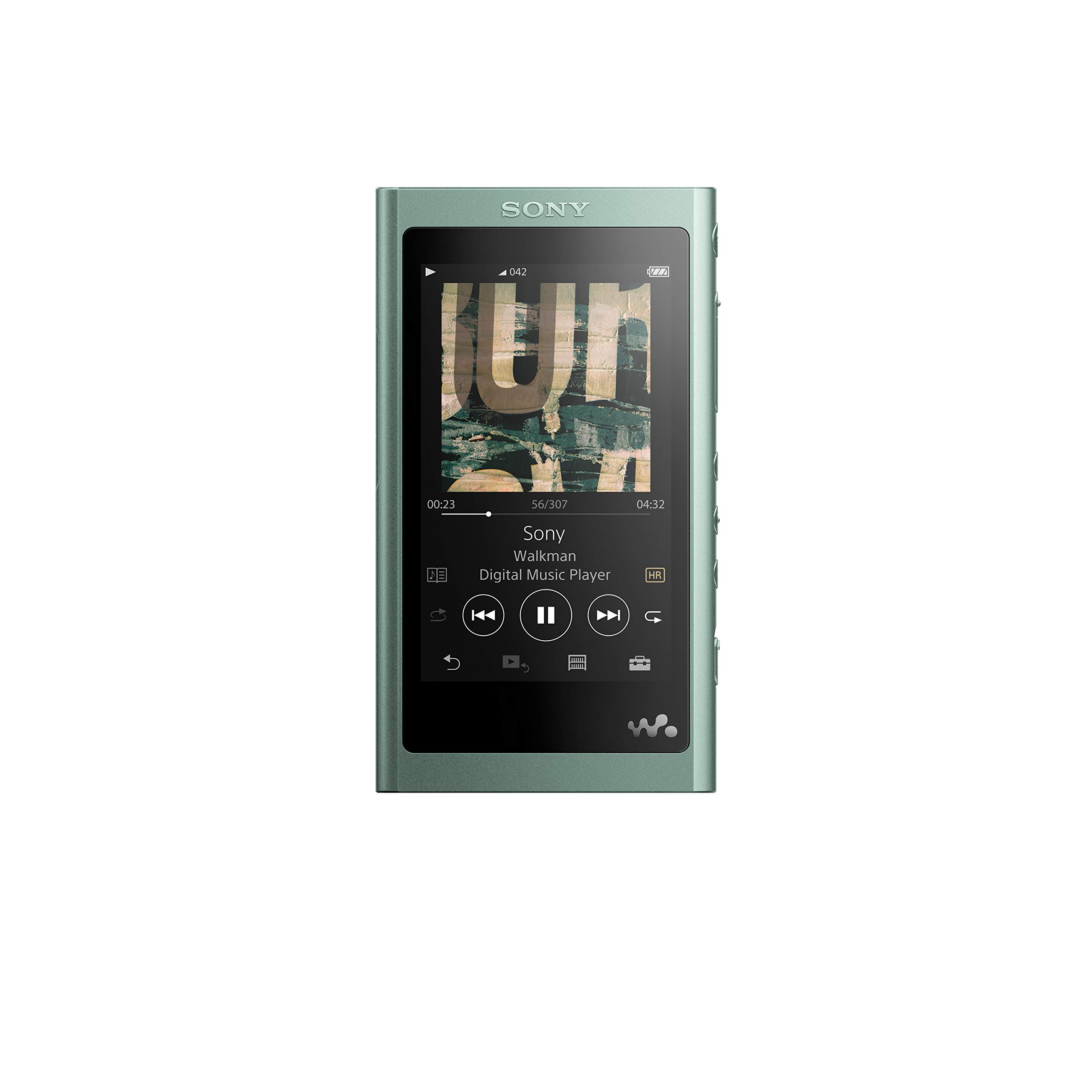 Sony NW-A55L 16GB Walkman Hi-Res Portable Digital Music Player with Touch Screen, S-Master HX and DSEE-HX - Green