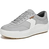 Dr. Scholl's Shoes Women's Time Off Win Sneaker Grey Microfiber 8 M