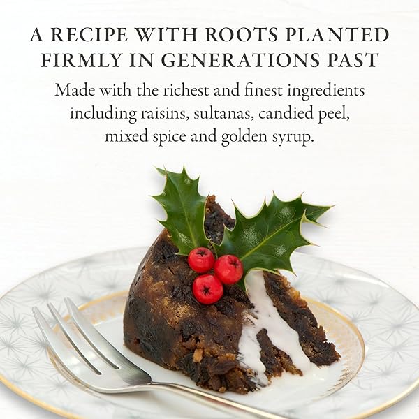 WALKER’S RICH FRUIT PUDDING – 14.1 OZ PLUM PUDDING FOR CHRISTMAS – LUXURY HOLIDAY TREAT AND DESSERT FROM SCOTLAND