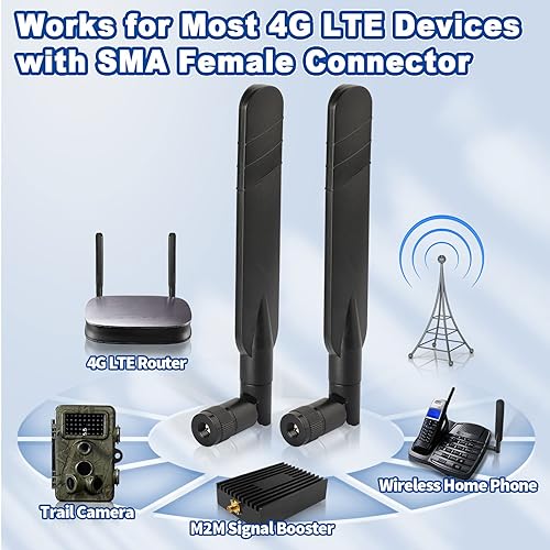 Antenna Trail Camera Modem 4G LTE 7dBi SMA Antenna For EE O2 Three - Main Image