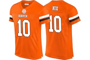 CYNOSUREGEM Custom Mens/Youth Football Stitched T-Shirt for Sports Fan No Brand/Logos