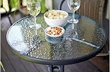 Garden Store Direct Rattan 3 Piece Tasmania Bistro Set - Outdoor Dining view 5