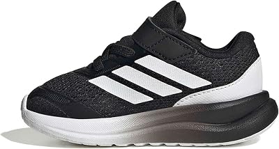 Unisex - Bimbi 0-24 Runfalcon 6 Infant Shoes, Core Black/Ftwr White/Core Black, 23 EU