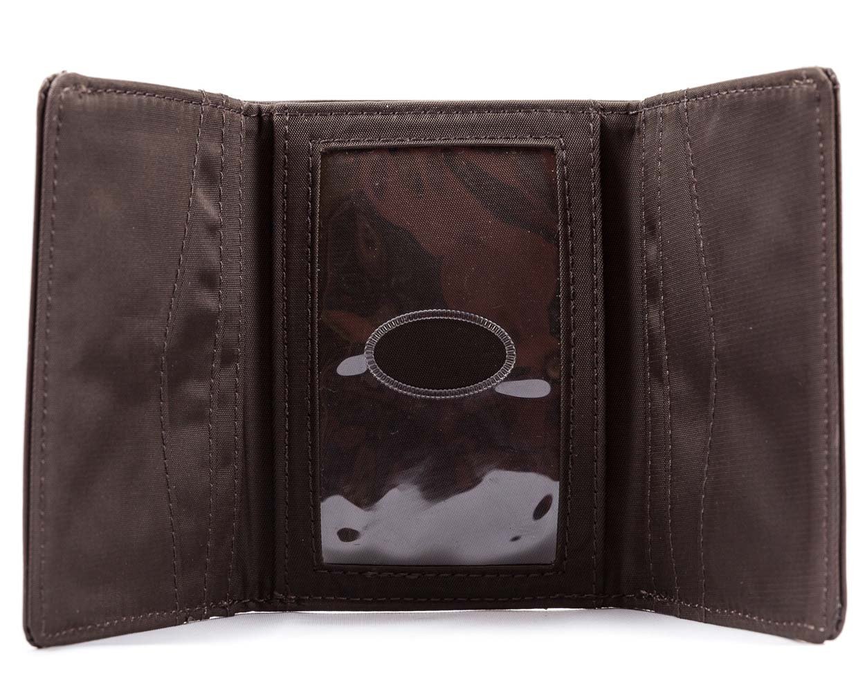 Big Skinny Men's Tri-Fold Leather Slim Wallet, Holds Up to 25 Cards