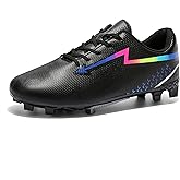 Men’s Soccer Shoes Low-Tops Non-Slip Lace-Up Football Cleats Outdoor Sports Athletic Spikes Indoor Baseball Lacrosse Sneaker
