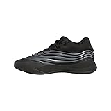 adidas Unisex Dame X Basketball Sneaker, Black/Iron
