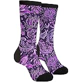 YISHOW Funny Crew Dress Socks For Men Women