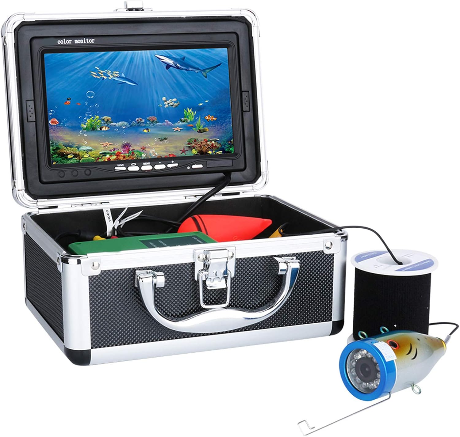 20M HD Fish Finder Waterproof Fishing Camera, 1000Tvl Underwater