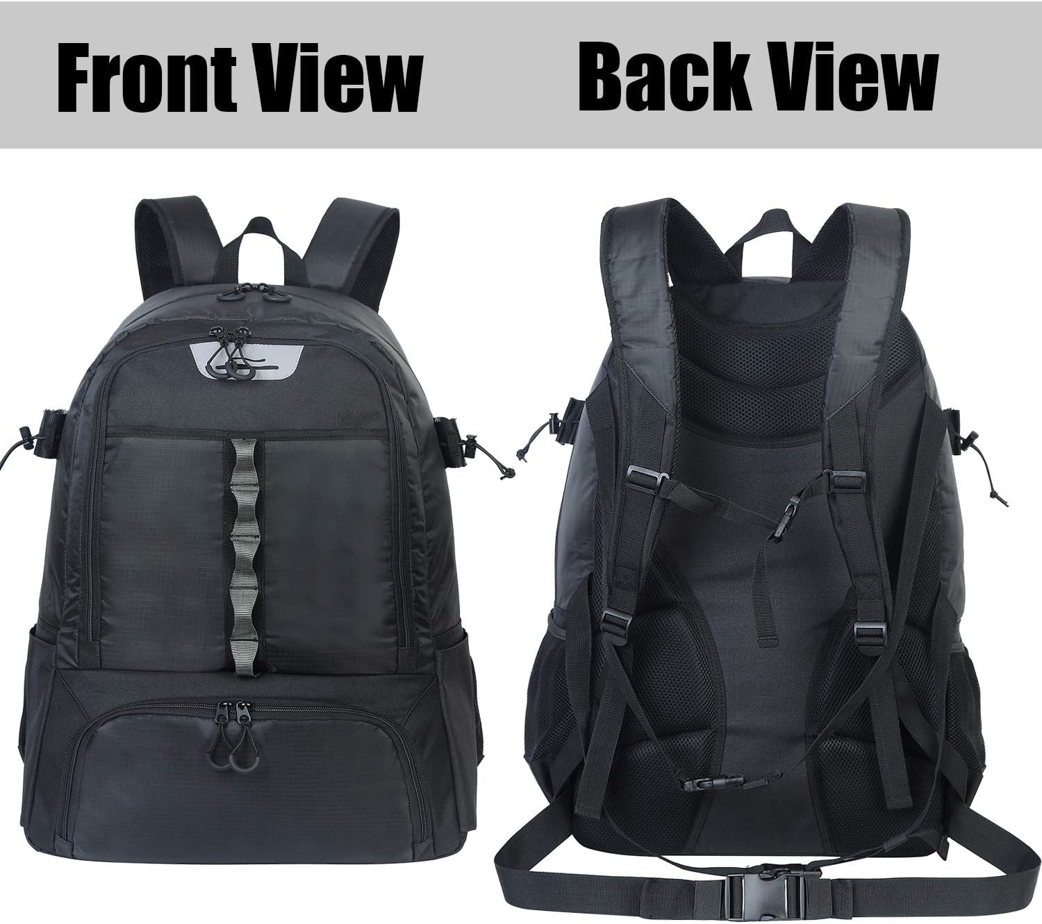SOWLAND Lacrosse Backpack Hockey Bags - Field Hockey Equipment with Two Stick Holders for Outdoor Sports Black : Sports & Outdoors