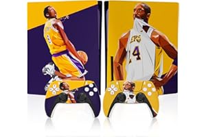 Heiko Stickers are Suitable for PS5 Console Skin disc Version, Compatible with PlayStation 5 Console/Controller Shell, Bubble-Free Sticker Protection, Third-Party PS5 Accessories(Great Number 24)