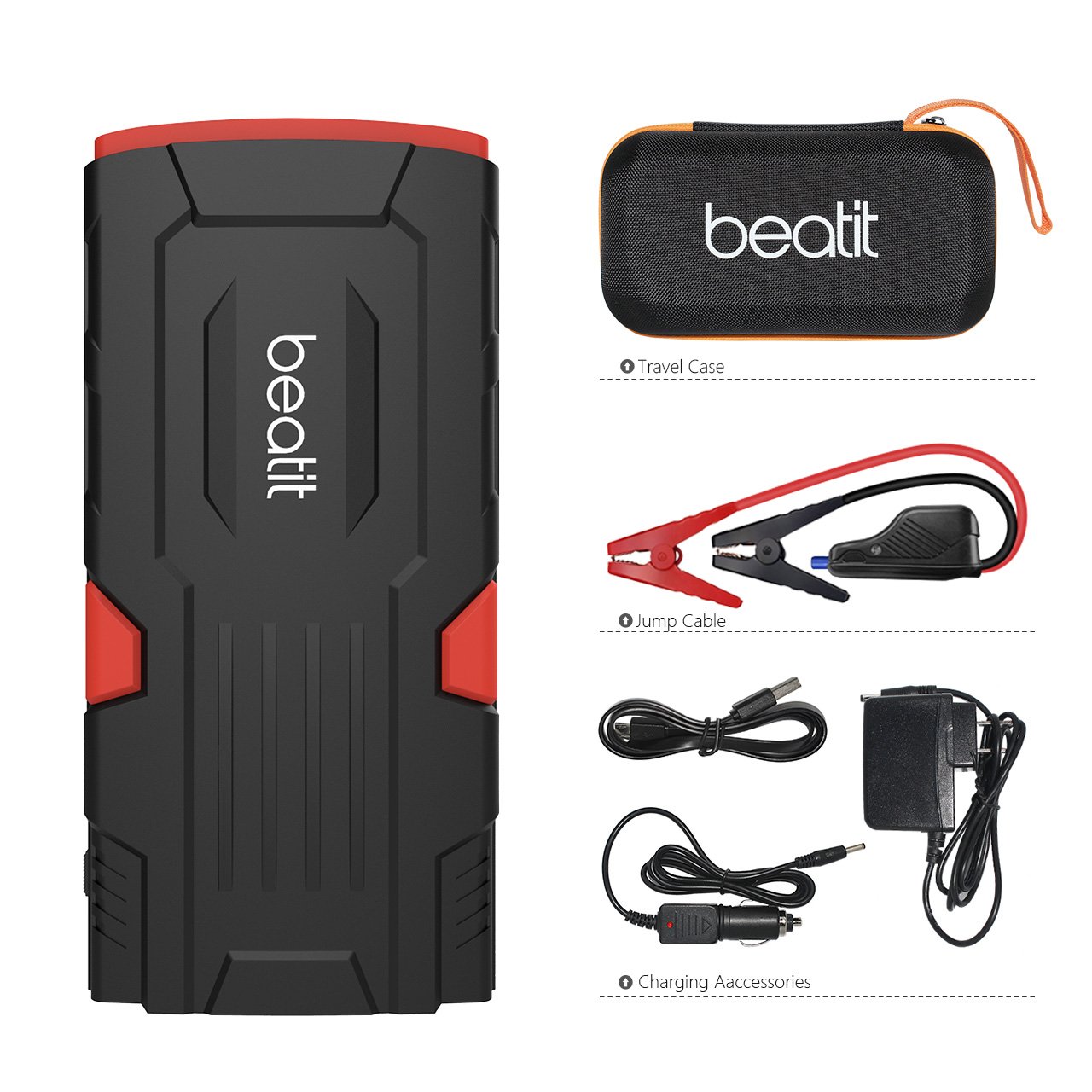 Galleon Beatit BTD11 800A Peak 18000mAh 12V Portable Car Jump