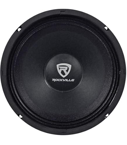 Amazon.com: Rockville RM84PRO Mid-Range Competition Car Speaker, 8