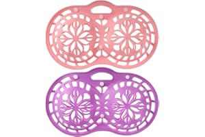 Bra Bags for Laundry Silicone Bra Washing Bag Set of 2 for Gentle Protection Machine Wash Lingerie Protector