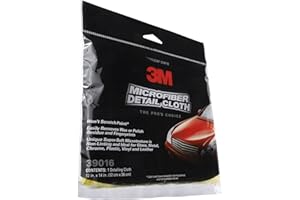 3M Show Car Detailing Cloth, Yellow, 12 in x 14 in