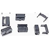 PC Accessories - Connectors Pro 50-Pack 2X5 10P 2.54mm Dual Rows IDC Sockets for Flat Ribbon Cable, 10 Pins FC Female Connect