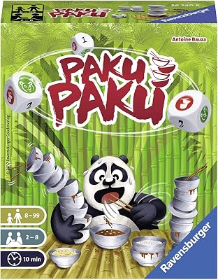 Paku Paku Niños y adultos Juego de habilidades motrices finas - Juego de tablero (Juego de habilidades motrices finas, Niños y adultos, 10 min, Niño/niña, 8 año(s), 110 mm)
