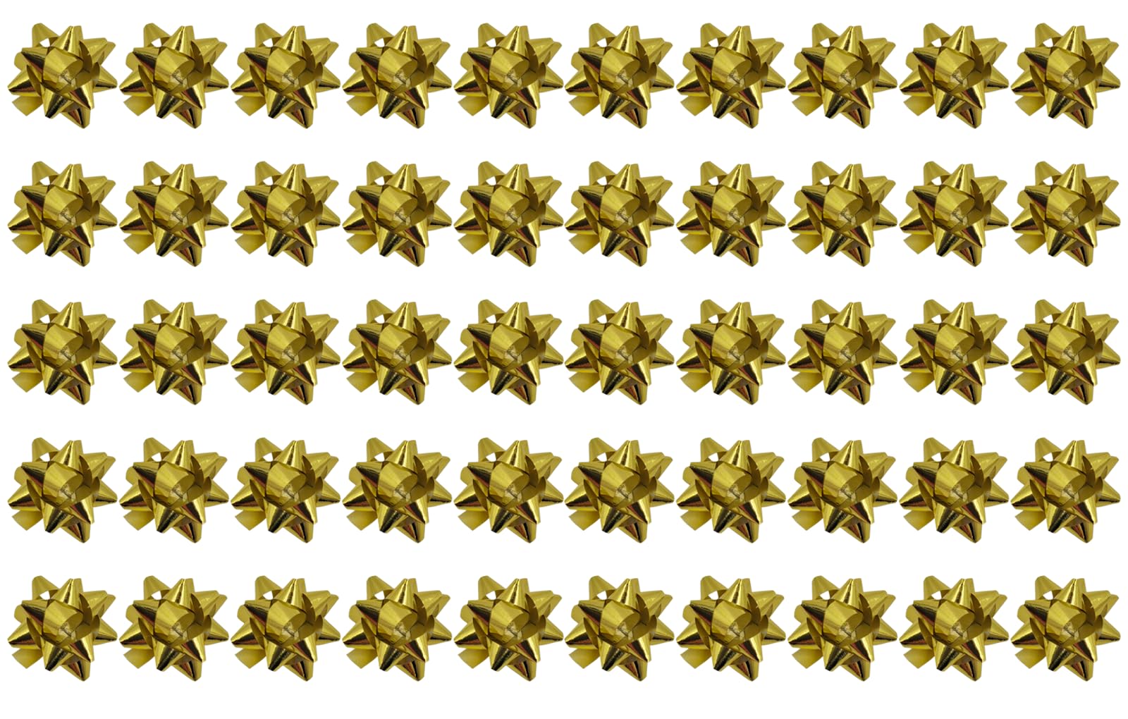 Photo 1 of 50PCS Small Star Bow 3cm Tiny Gift Bow Self Adhersive Present Wrapping Bow for Christmas, Party, Wedding, Birthday Party, Valentine's Day, Gift Dectoration