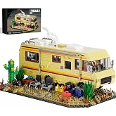 TOY PLAYER Breaking RV Adventure Building Set, AFOL Upgraded Classic Scene | Gift for Adults and Avid Fans, Compatible with Lego for Adults