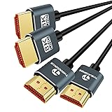 Thsucords Ultra Thin 8K 4K HDMI Cables 3.3FT 2