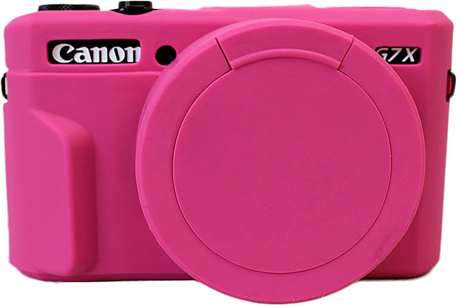 Removable Lens Cover Silicone Gel Rubber Soft Camera Case