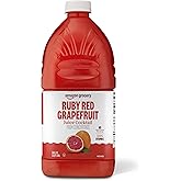 Amazon Grocery, Ruby Red Grapefruit Juice Cocktail, 64 Fl Oz (Previously Amazon Fresh, Packaging May Vary)