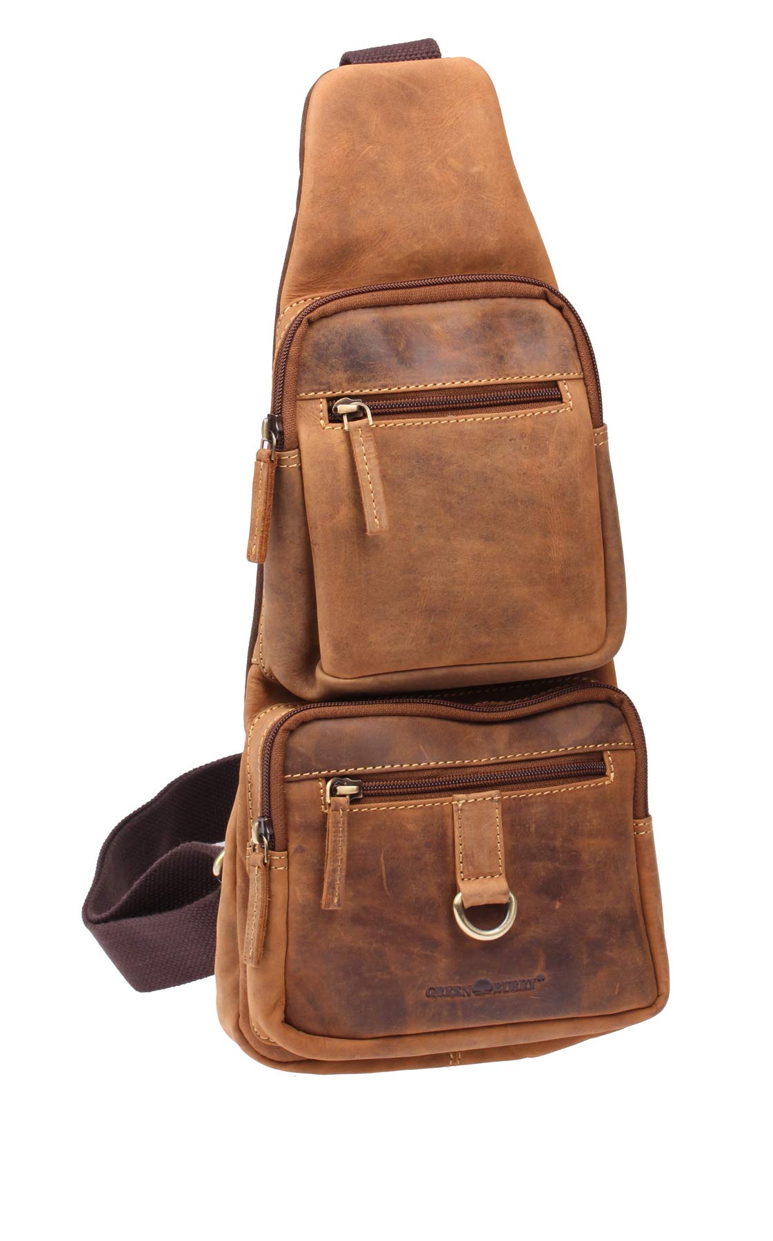 Greenburry Vintage shoulder bag leather 20 cm