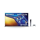 Sony BRAVIA 8 II 55 Inch 4K QD OLED Smart TV (K-55XR80M2, 2025 Model) with PlayStation 5 Digital Edition Slim Console Bundle
